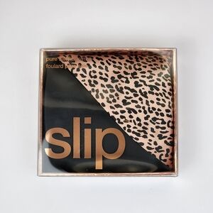 Slip® Unisex Pure Silk Hair Wrap - Wild Leopard